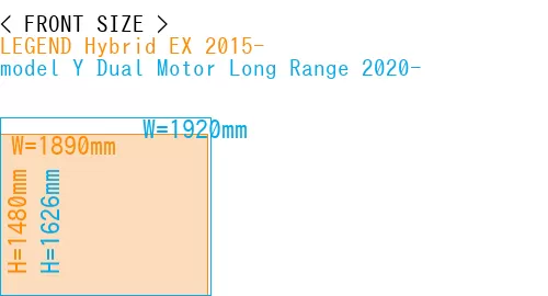 #LEGEND Hybrid EX 2015- + model Y Dual Motor Long Range 2020-